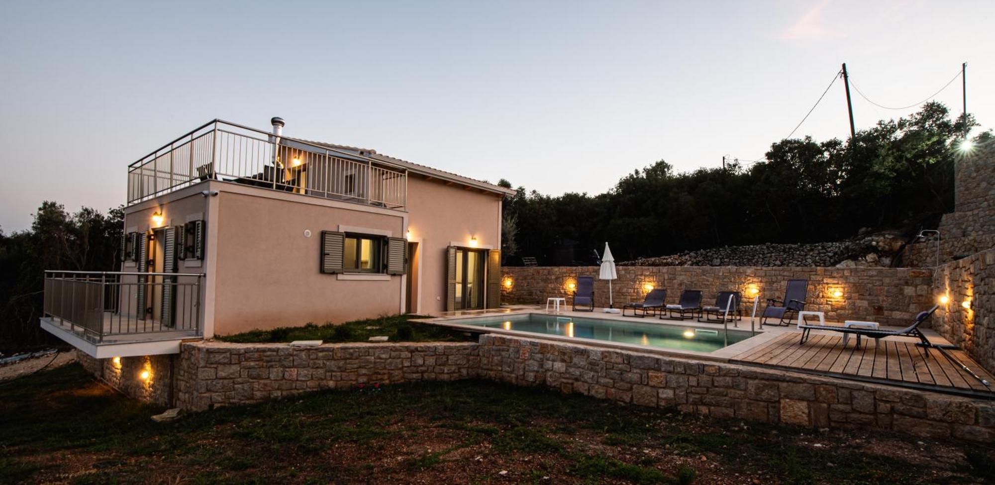 Villelia View Villas 1 Apolpaina Zimmer foto