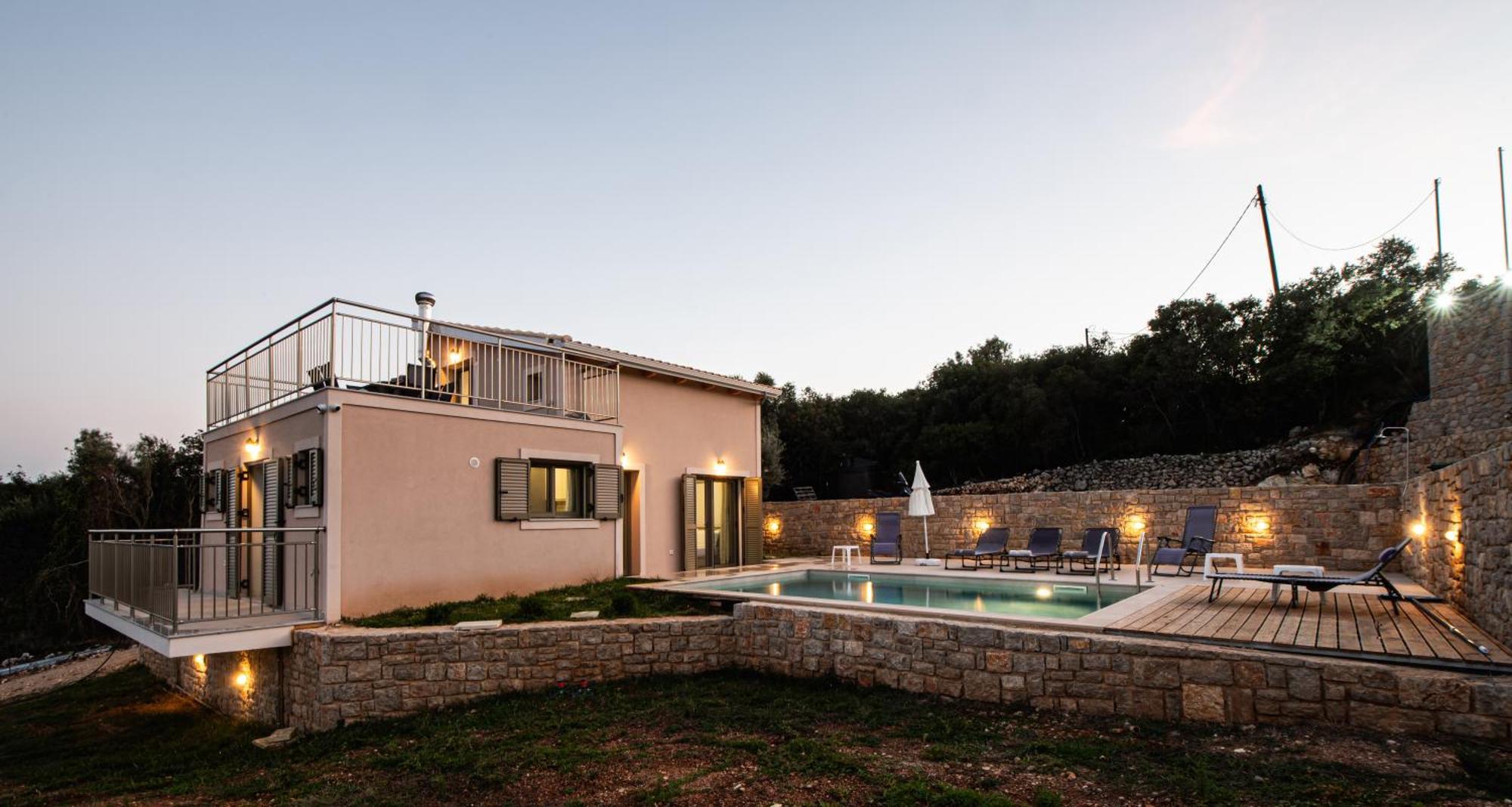 Villelia View Villas 1 Apolpaina Zimmer foto